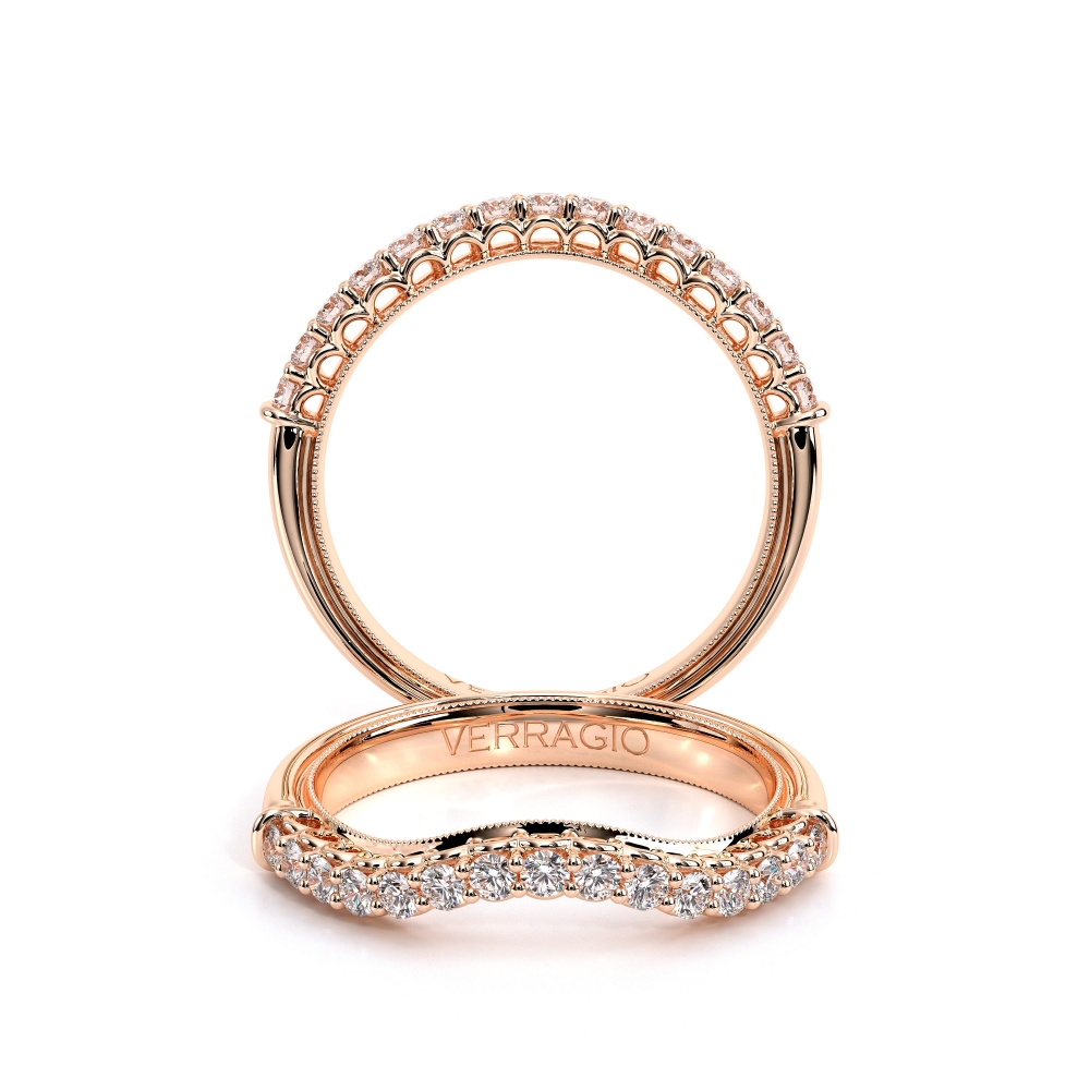 14K Rose Gold Renaissance-908W Band