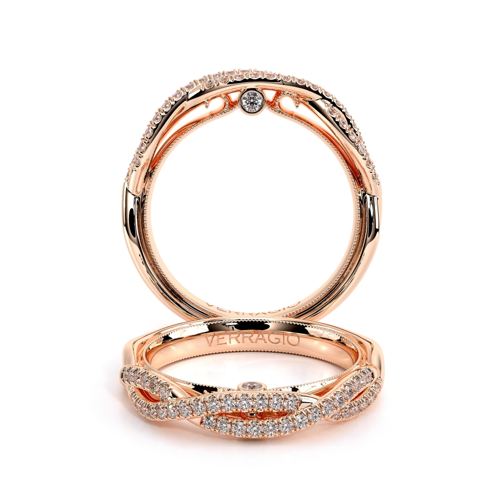 18K Rose Gold Renaissance-918W Band