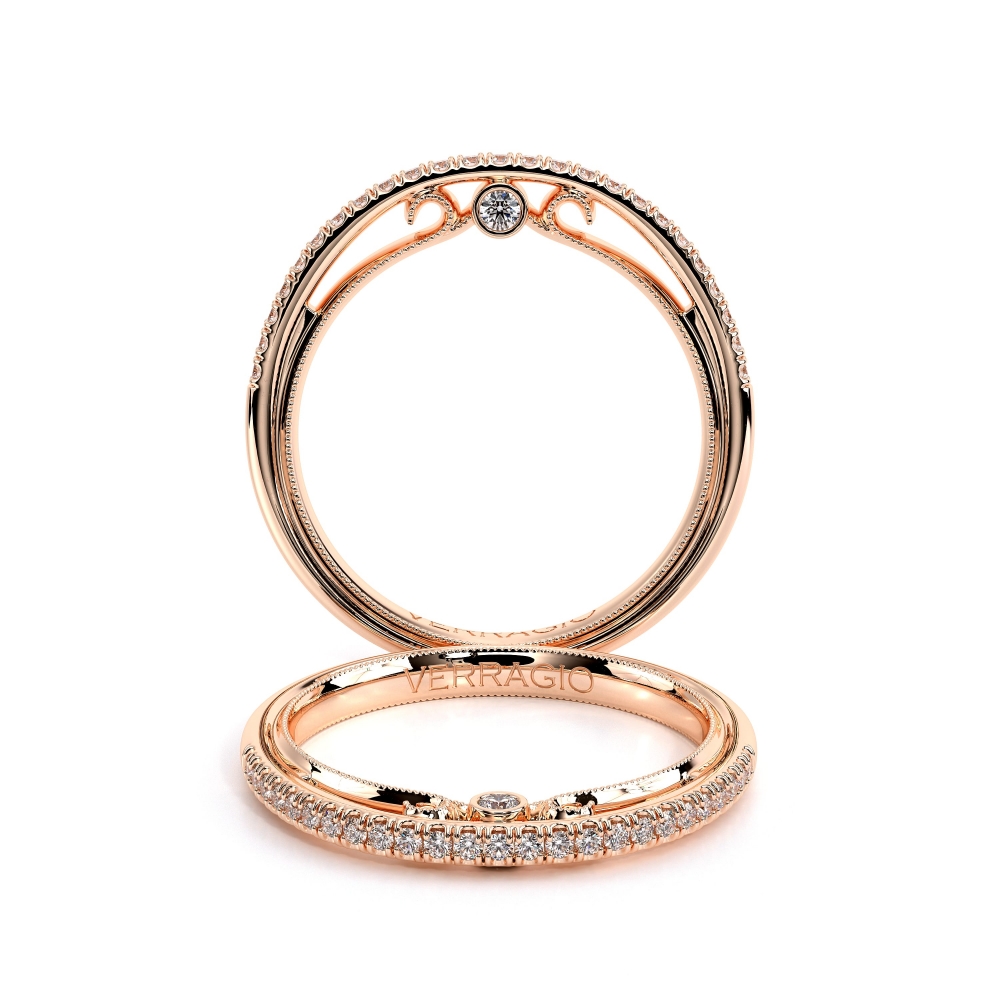 14K Rose Gold Renaissance-918WSB Band