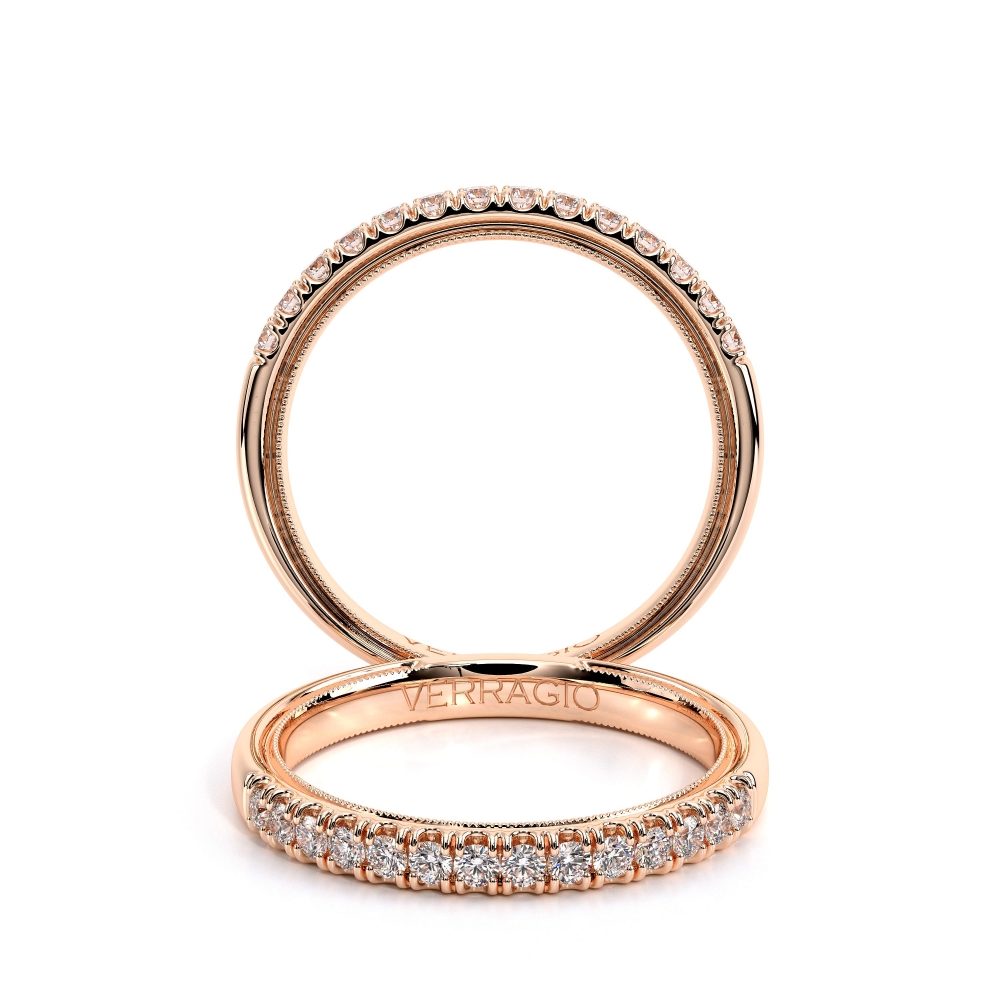 14K Rose Gold Renaissance-982W Band