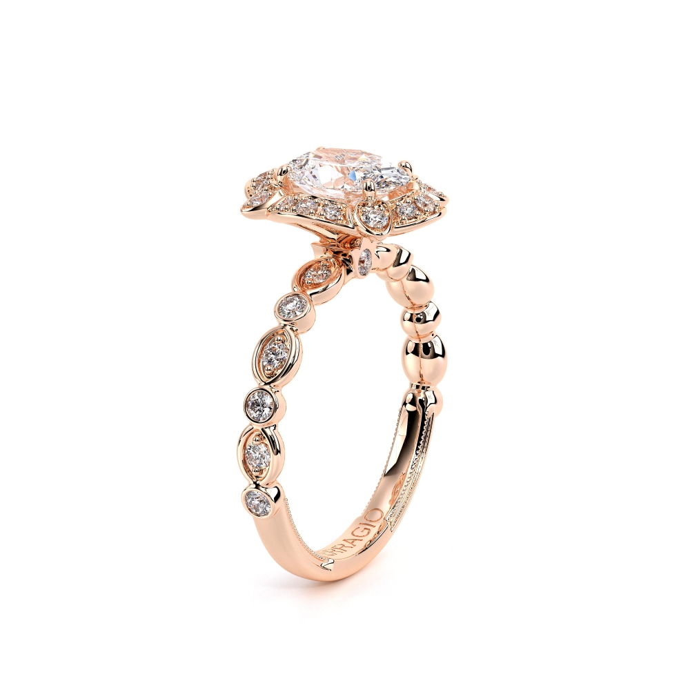 14K Rose Gold Renaissance-977-BOV Ring
