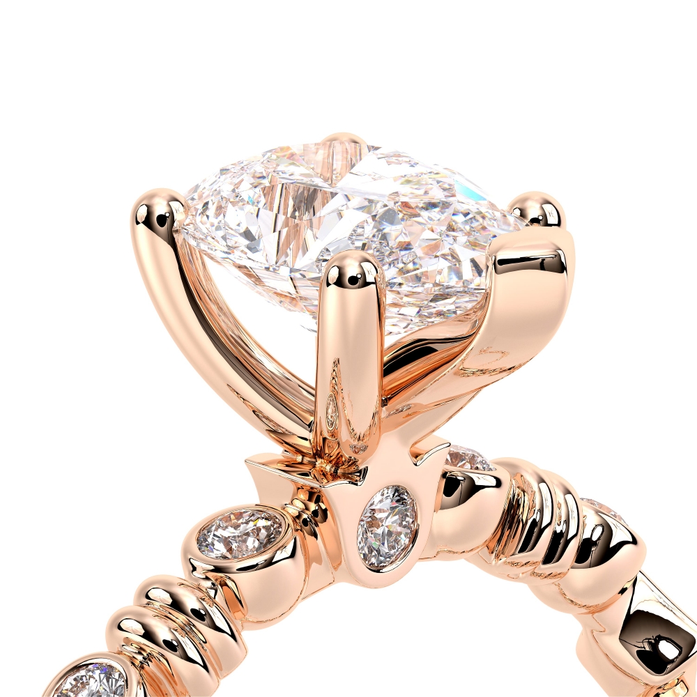 14K Rose Gold Renaissance-973-PEAR Ring