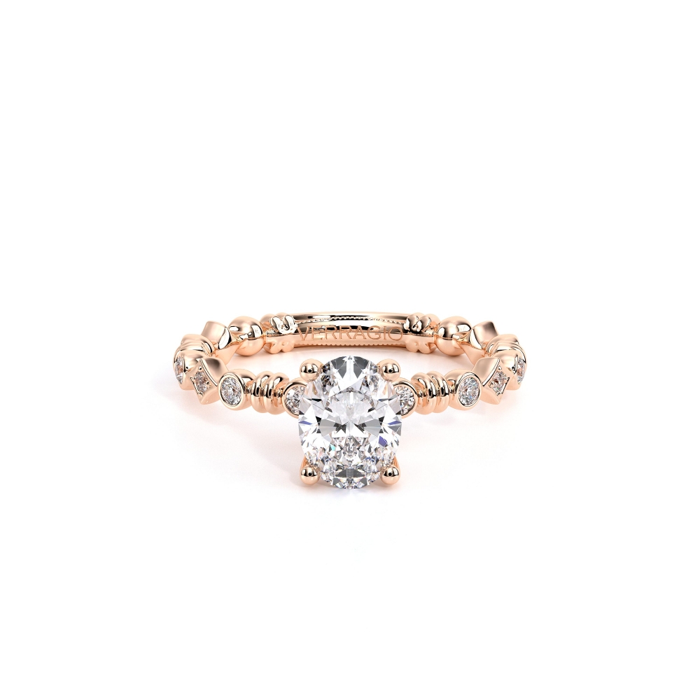 18K Rose Gold Renaissance-973-OV Ring