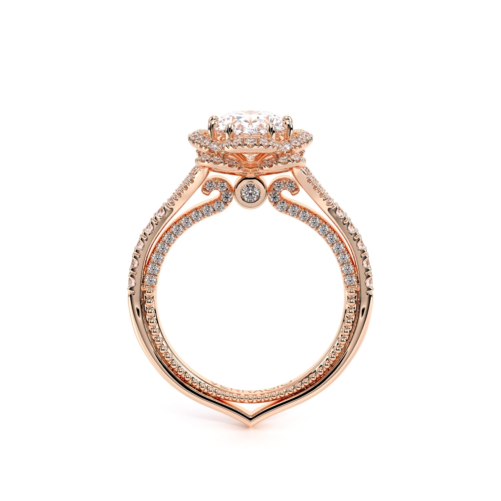 14K Rose Gold COUTURE-0444-OV Ring