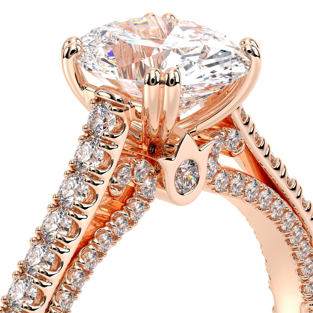 14K Rose Gold COUTURE-0452OV Ring