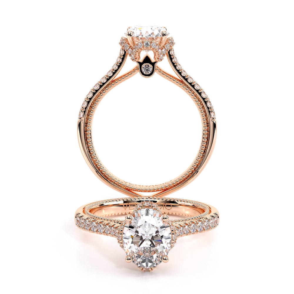 18K Rose Gold COUTURE-0457OV Ring