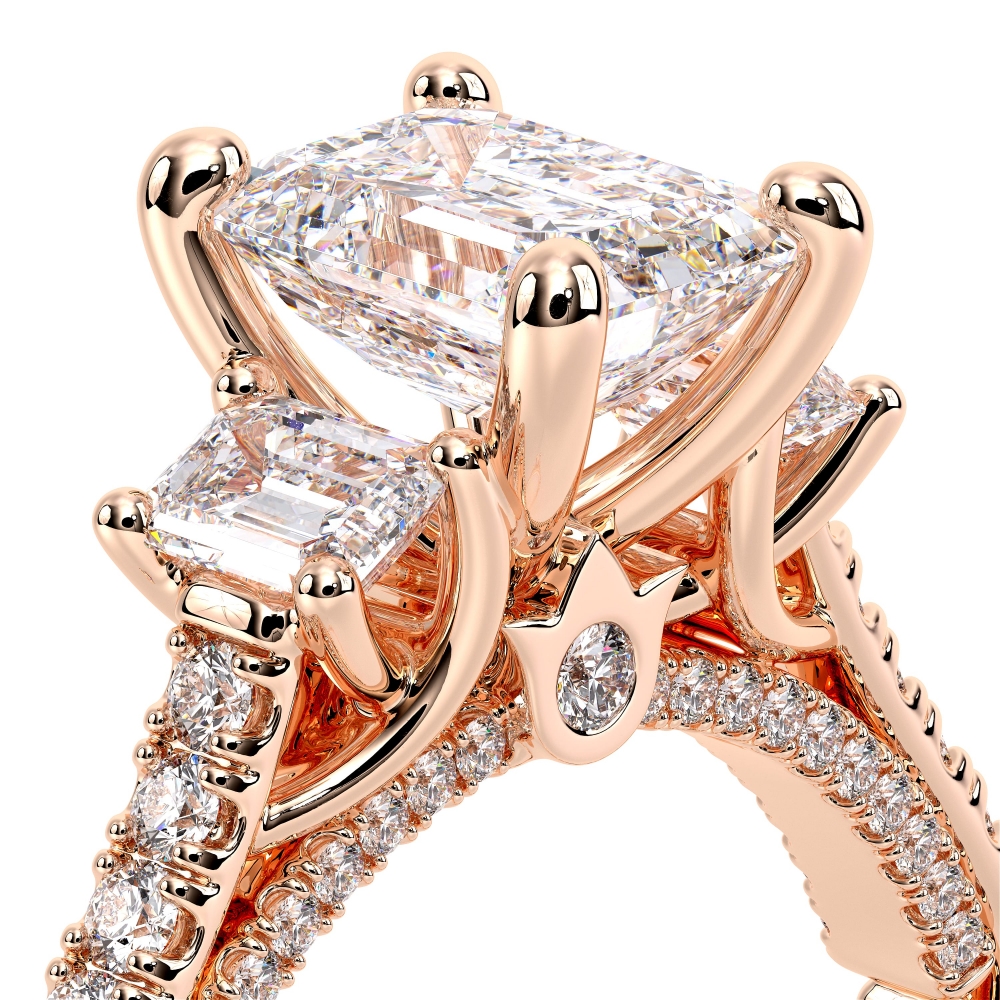 14K Rose Gold COUTURE-0470EM Ring