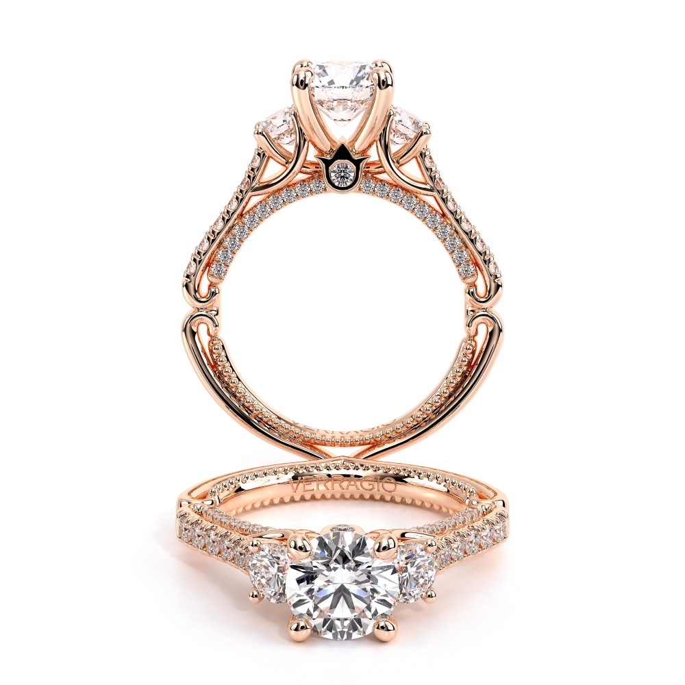 14K Rose Gold COUTURE-0470R Ring