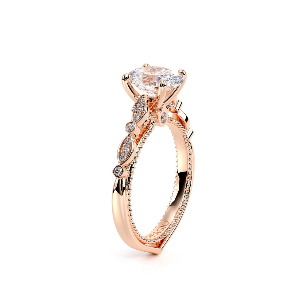 14K Rose Gold COUTURE-0476OV Ring