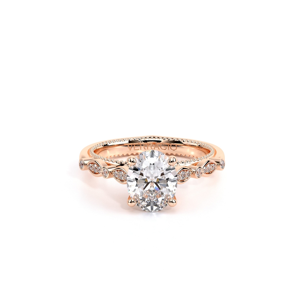 18K Rose Gold COUTURE-0476OV Ring