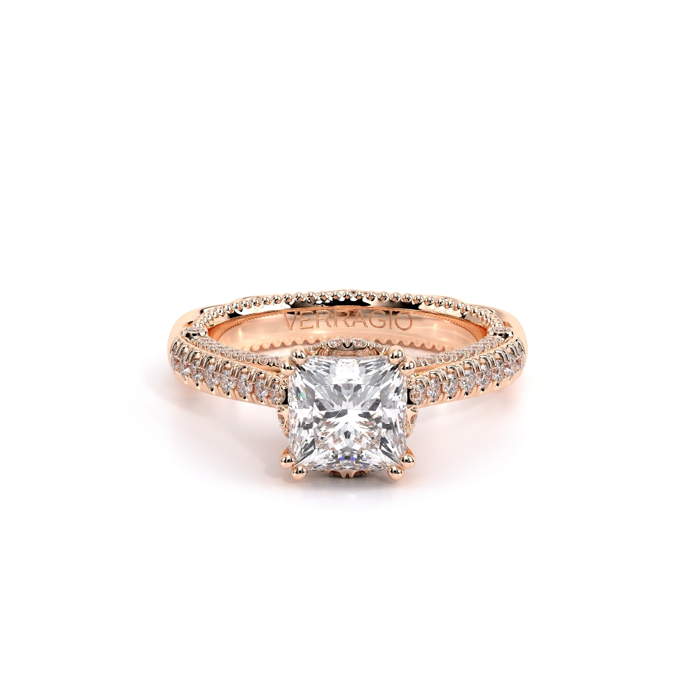 14K Rose Gold VENETIAN-5070P Ring