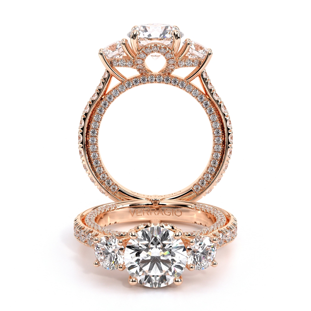 18K Rose Gold COUTURE-0479R Ring