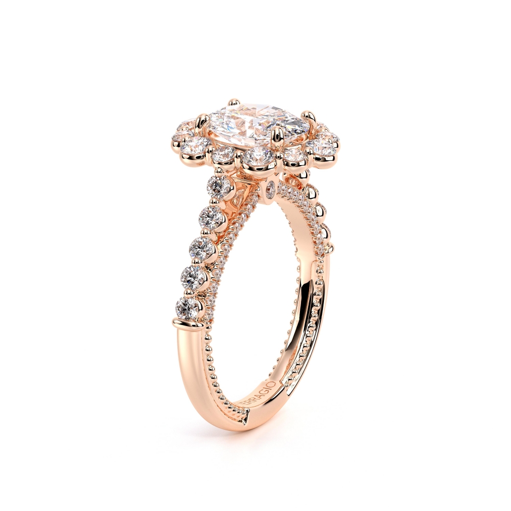 18K Rose Gold COUTURE-0480 OV Ring
