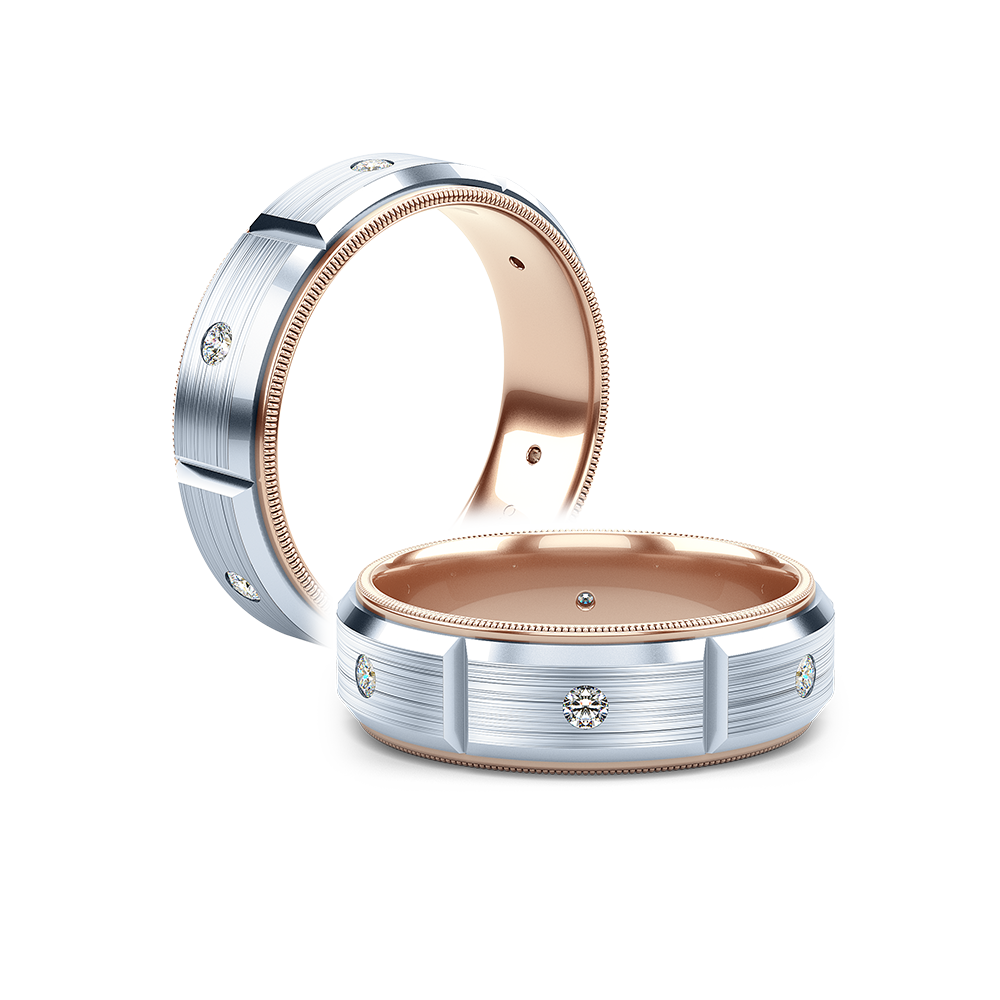 18K Rose Gold VWD-7912 Ring