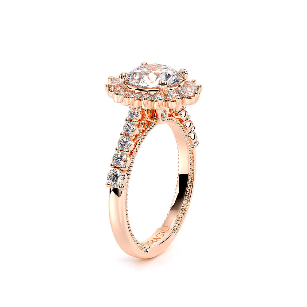 14K Rose Gold VENETIAN-5084R Ring