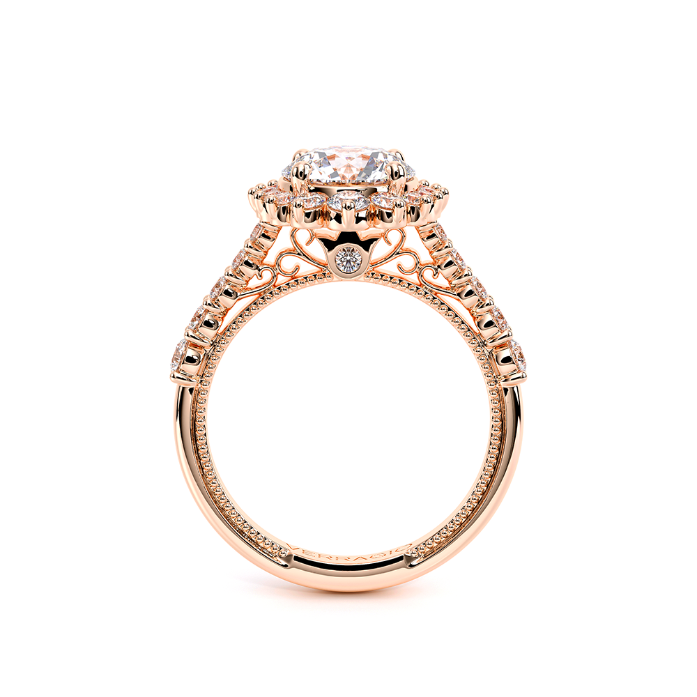 18K Rose Gold VENETIAN-5084R Ring