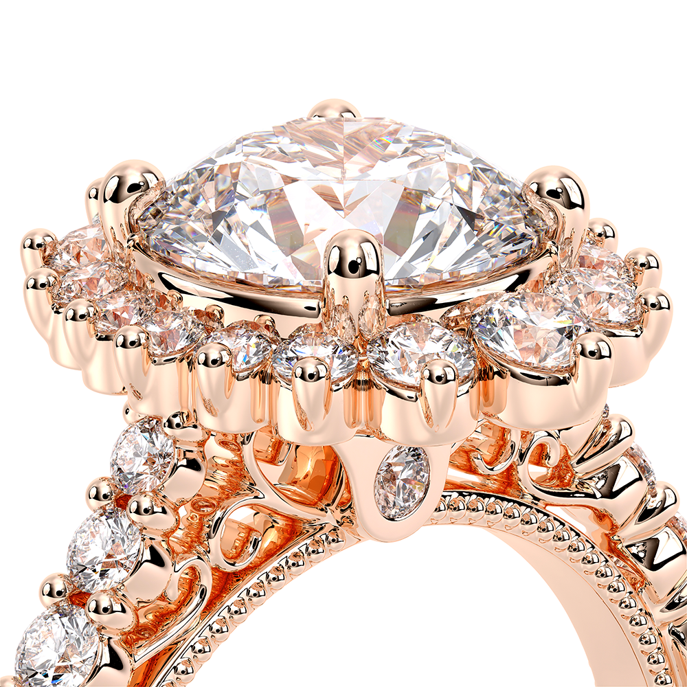 14K Rose Gold VENETIAN-5084R Ring
