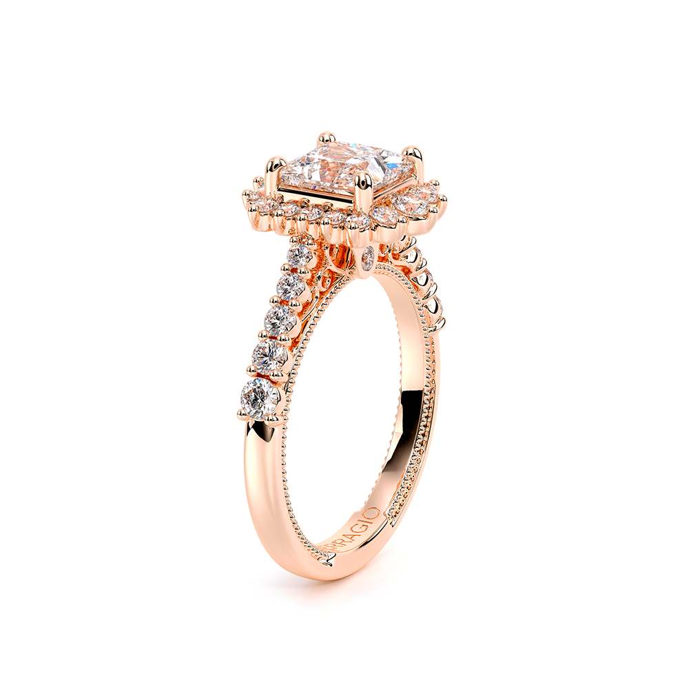 14K Rose Gold VENETIAN-5084P Ring
