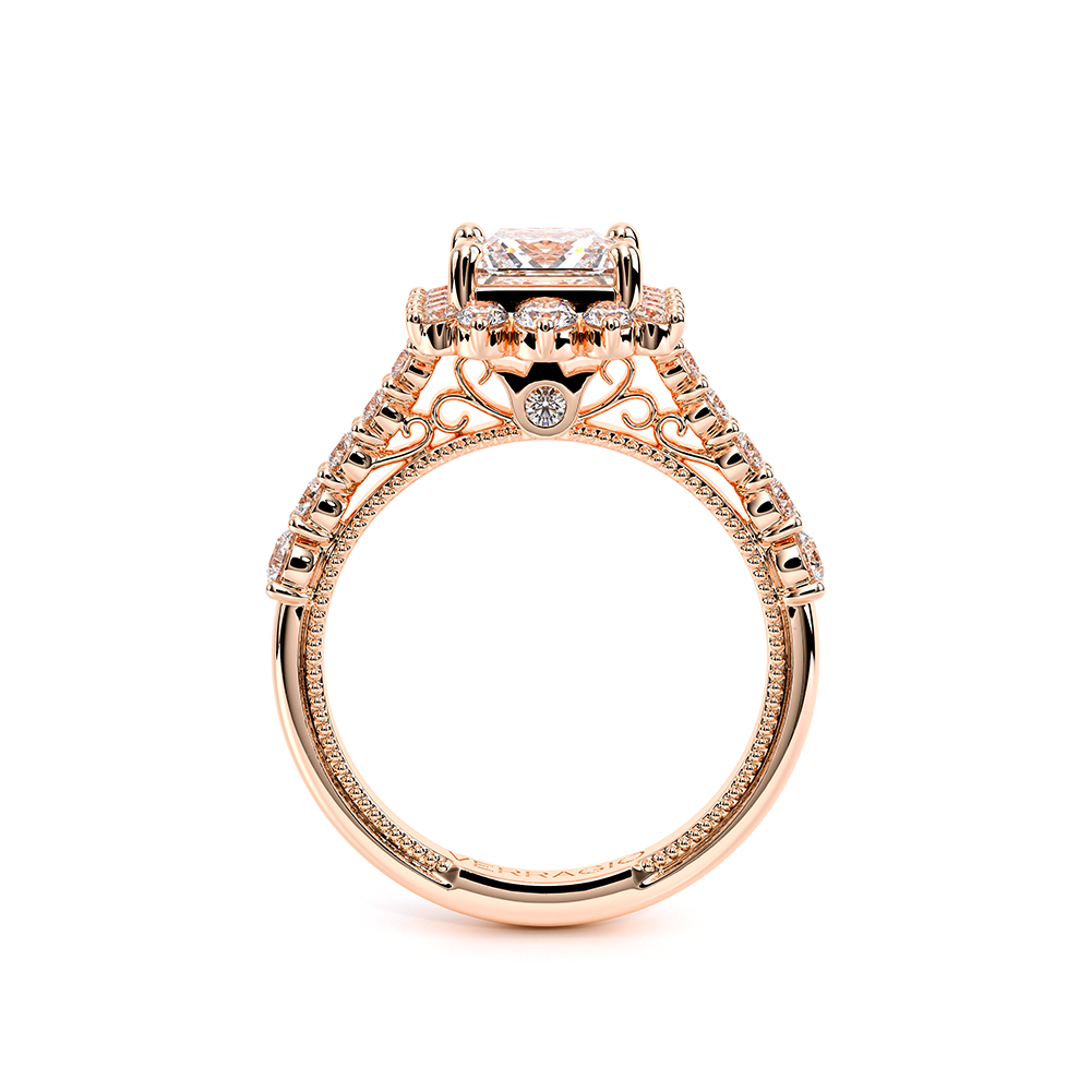 14K Rose Gold VENETIAN-5084P Ring