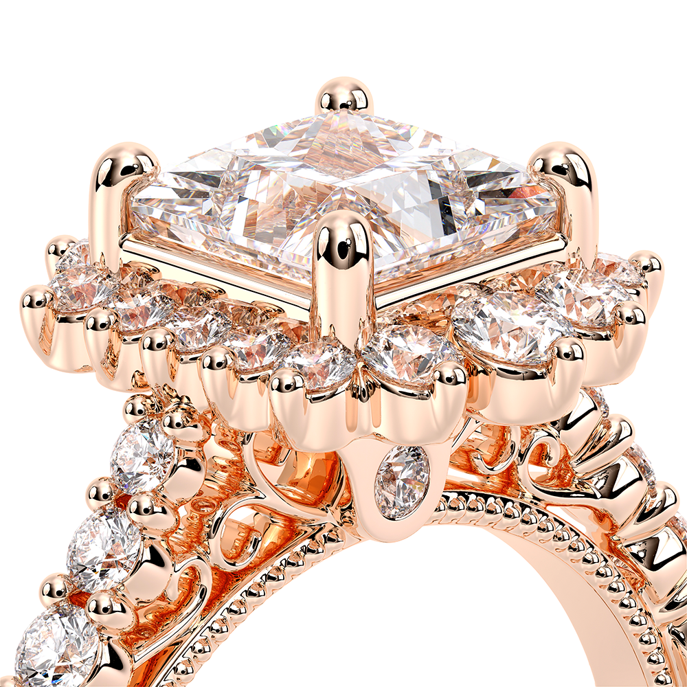 14K Rose Gold VENETIAN-5084P Ring