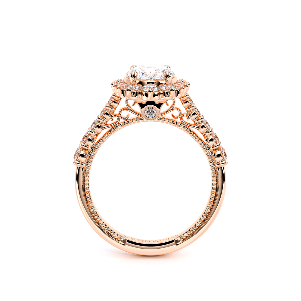 18K Rose Gold VENETIAN-5084OV Ring
