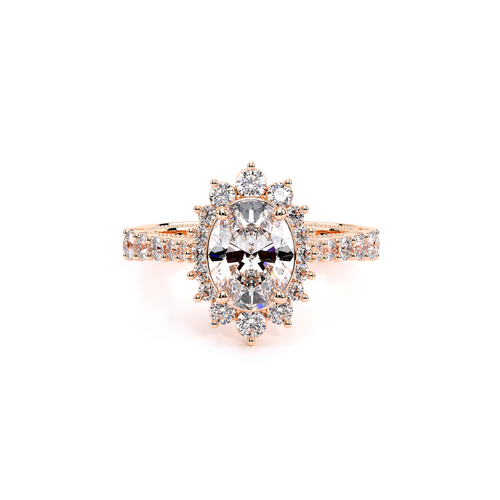 18K Rose Gold VENETIAN-5084OV Ring