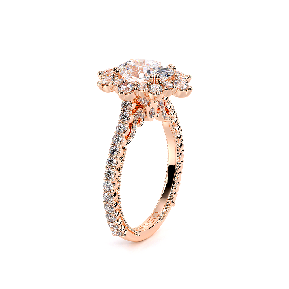18K Rose Gold INSIGNIA-7108OV Ring