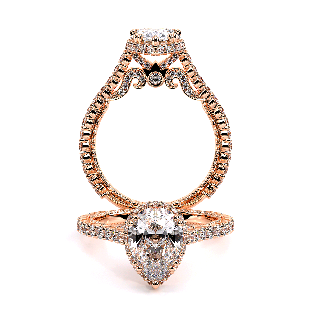 18K Rose Gold INSIGNIA-7109PEAR Ring
