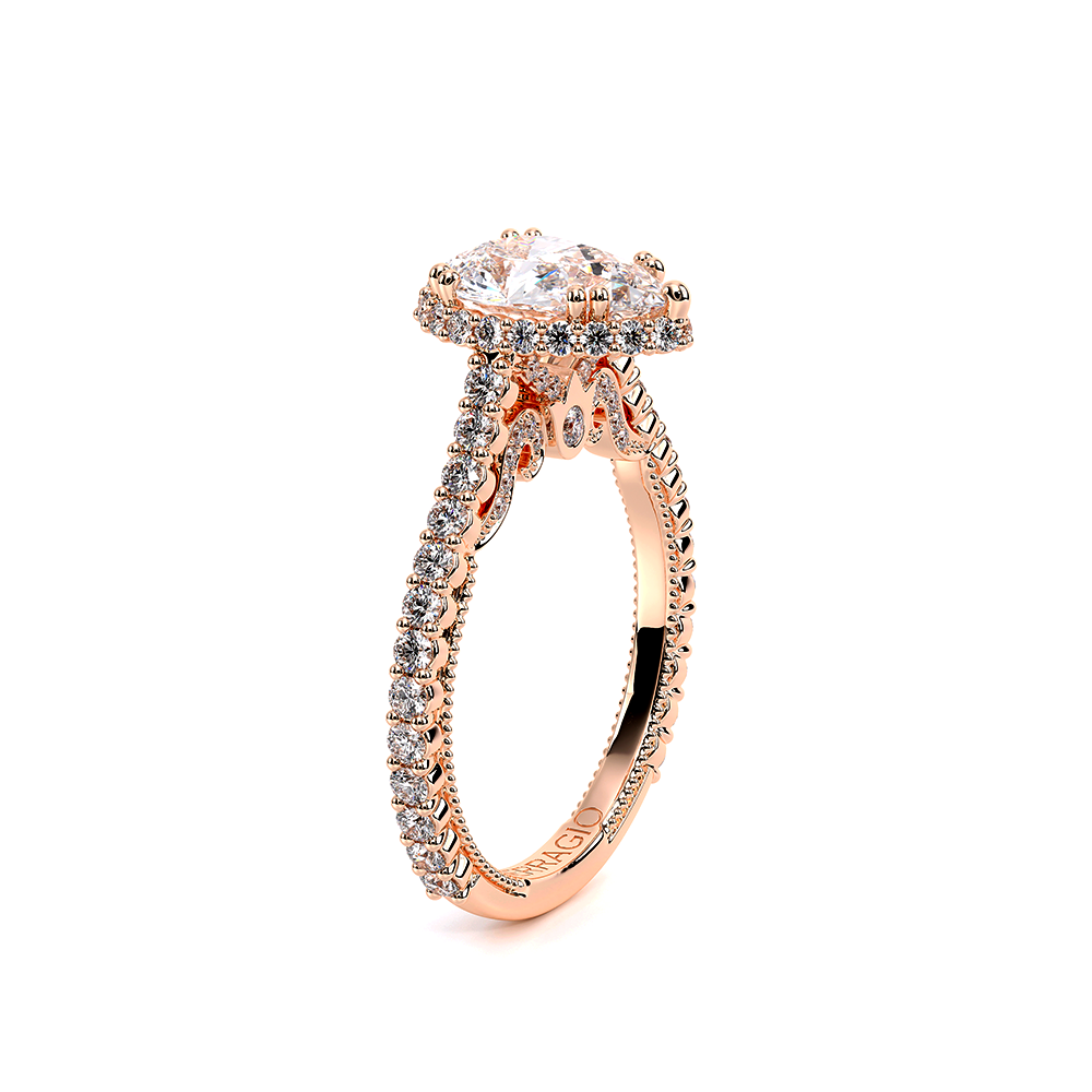 18K Rose Gold INSIGNIA-7109PEAR Ring