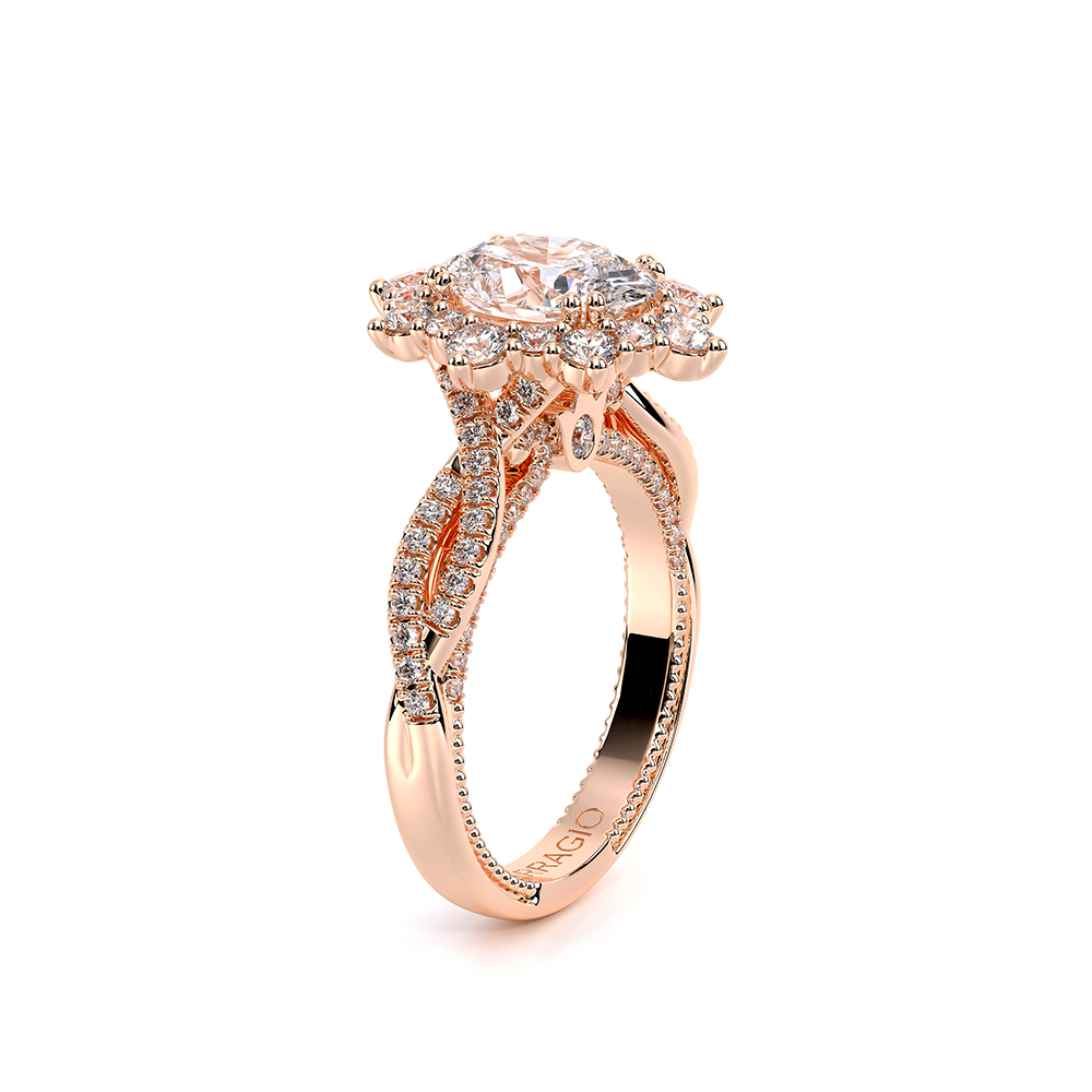 18K Rose Gold COUTURE-0481OV Ring