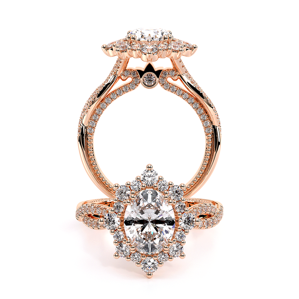 14K Rose Gold COUTURE-0481OV Ring