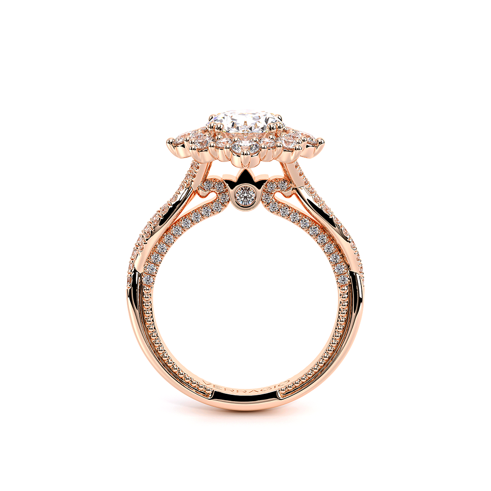 14K Rose Gold COUTURE-0481OV Ring