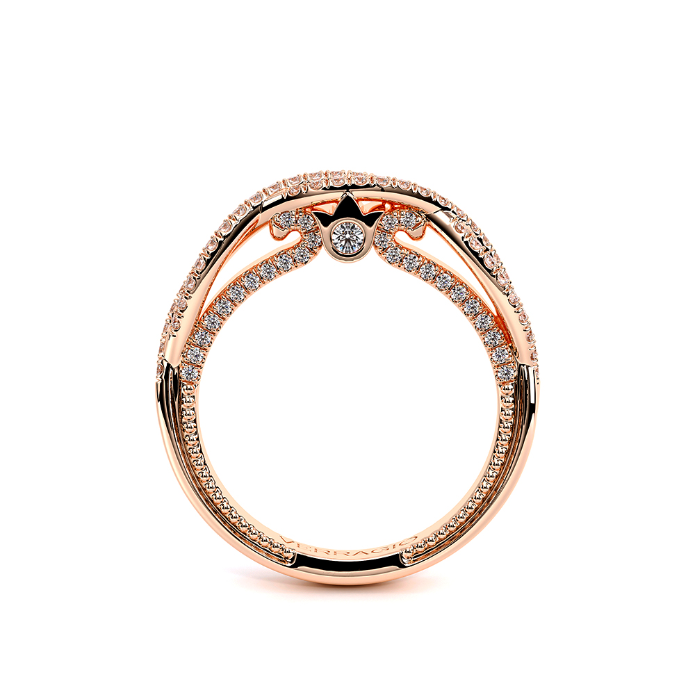 14K Rose Gold COUTURE-0481W Band