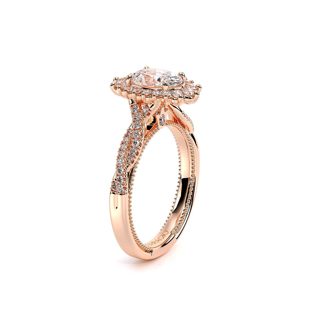 18K Rose Gold Renaissance-987OV Ring
