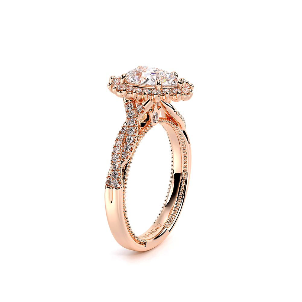 18K Rose Gold Renaissance-987OPEAR Ring