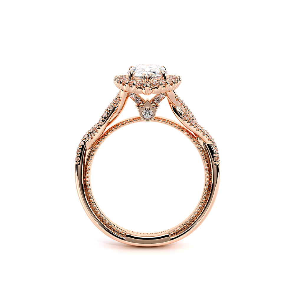 18K Rose Gold Renaissance-987OPEAR Ring