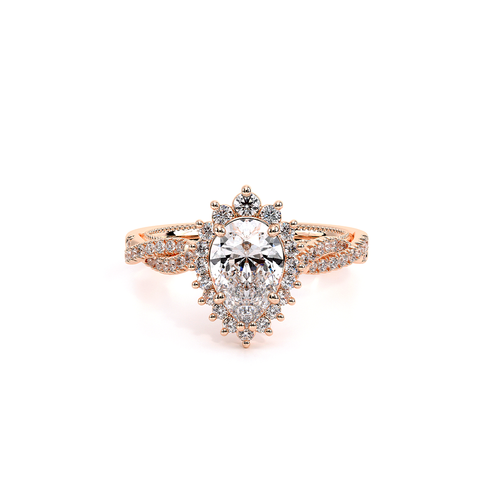 18K Rose Gold Renaissance-987OPEAR Ring