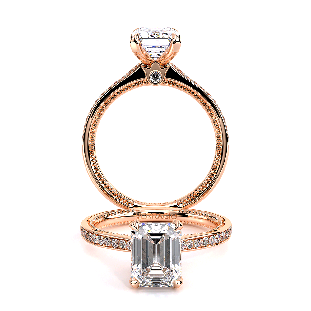 14K Rose Gold Renaissance-SLD301-EM Ring