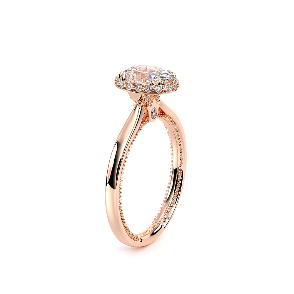 14K Rose Gold Renaissance-SOL302-XOV Ring