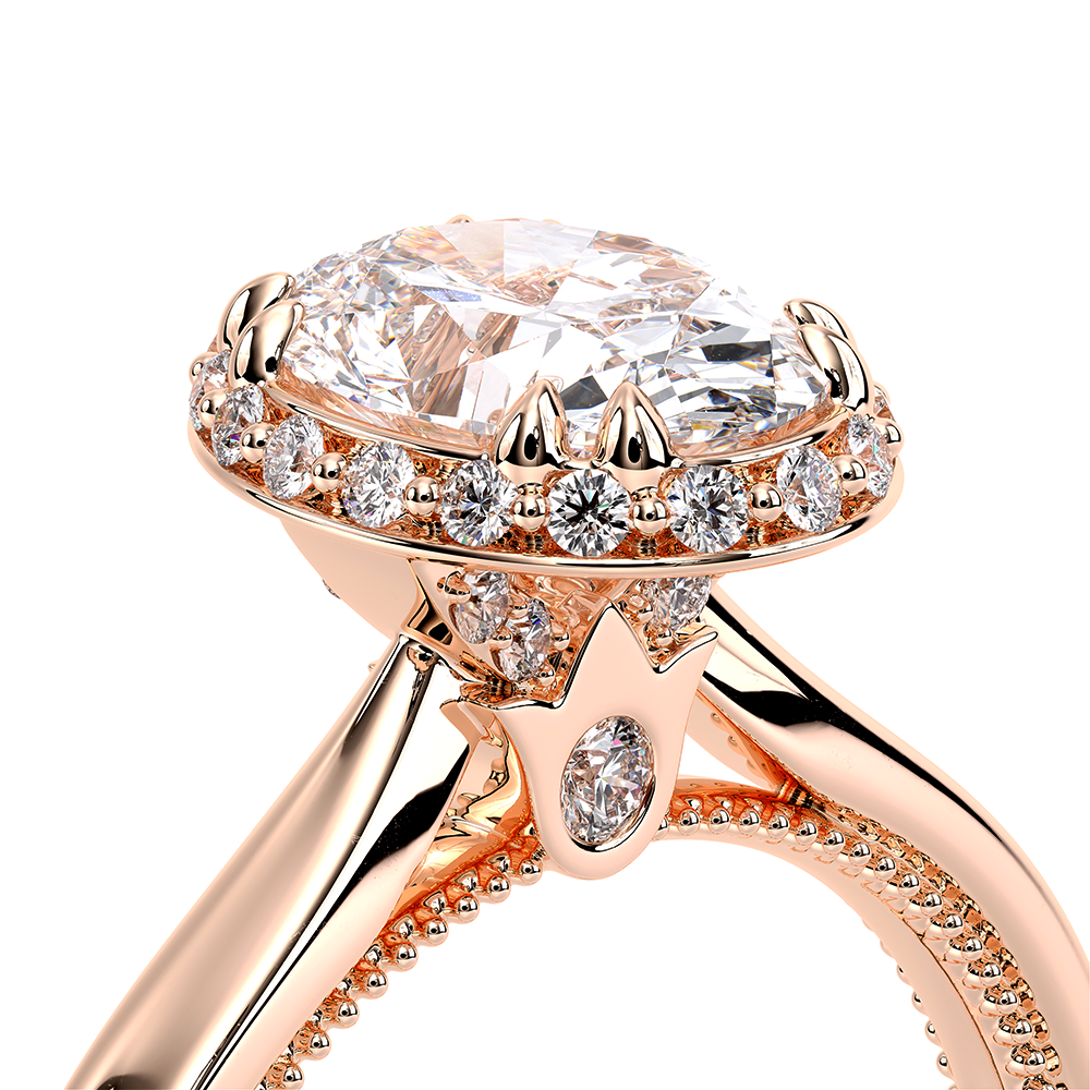 14K Rose Gold Renaissance-SOL302-XOV Ring