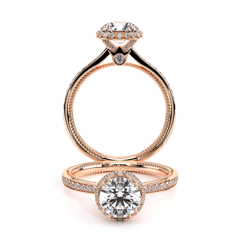 14K Rose Gold Renaissance-SLD302-XR Ring