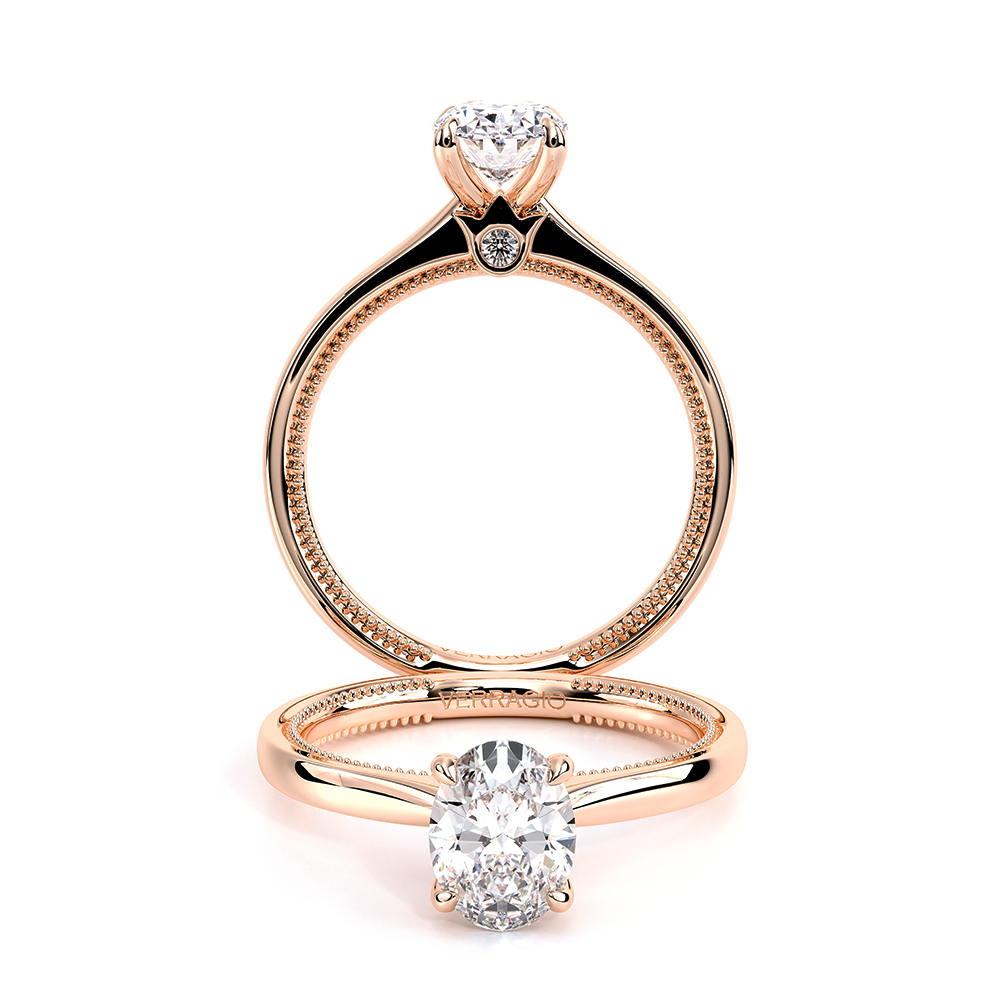 14K Rose Gold Renaissance-SOL301-OV Ring