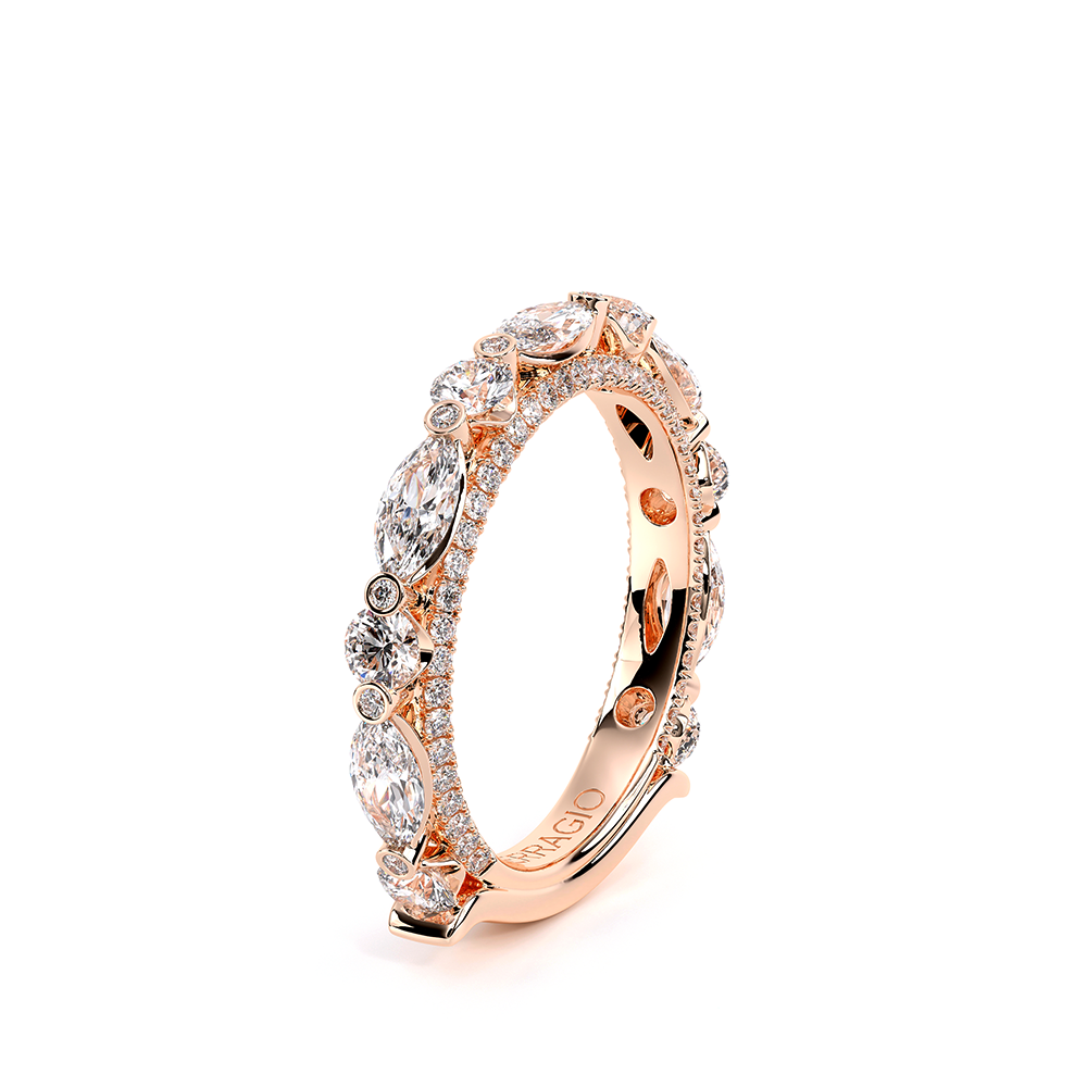 18K Rose Gold Eterna-2021-MQ-6X3-3Q Ring