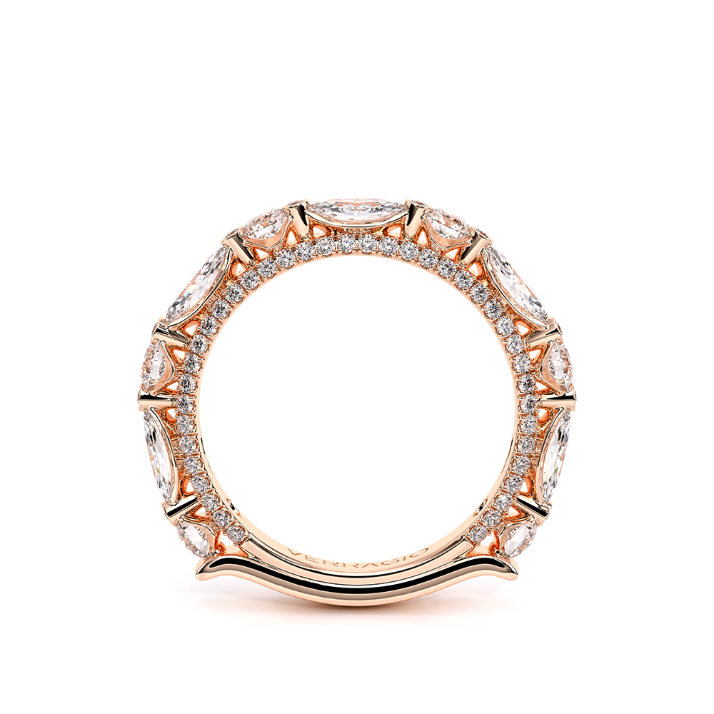 18K Rose Gold Eterna-2021-MQ-6X3-3Q Ring