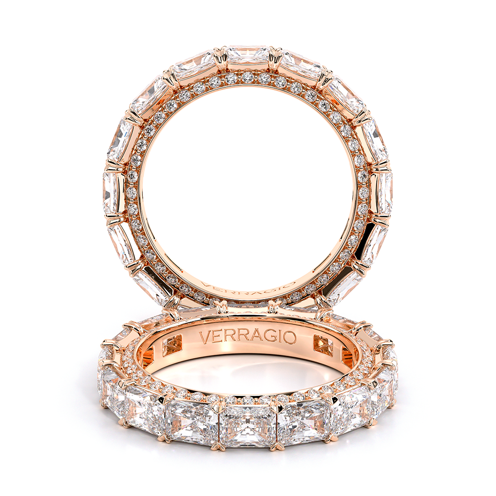18K Rose Gold Eterna-2025-RAD-4X3 Ring