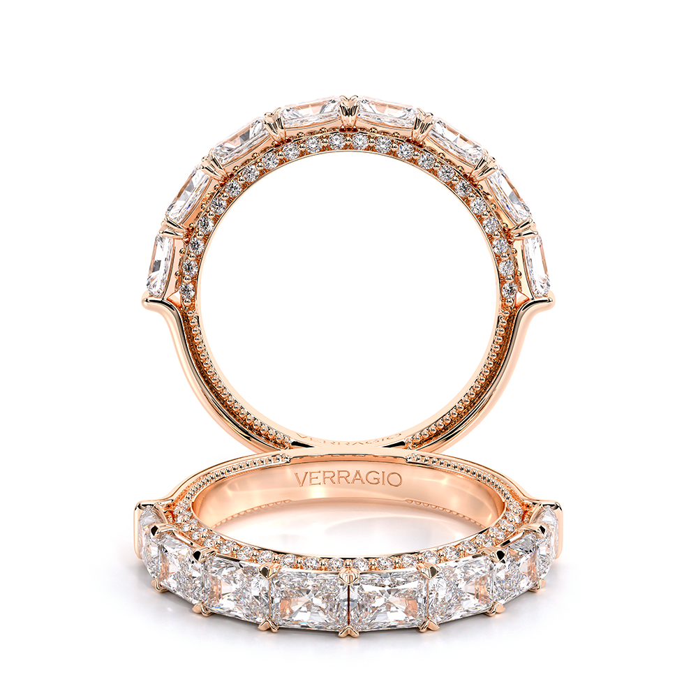 14K Rose Gold Eterna-2025-RAD-4X3-HW Ring