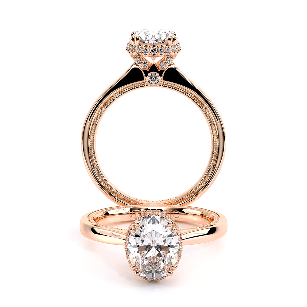 14K Rose Gold Tradition-211XOV Ring