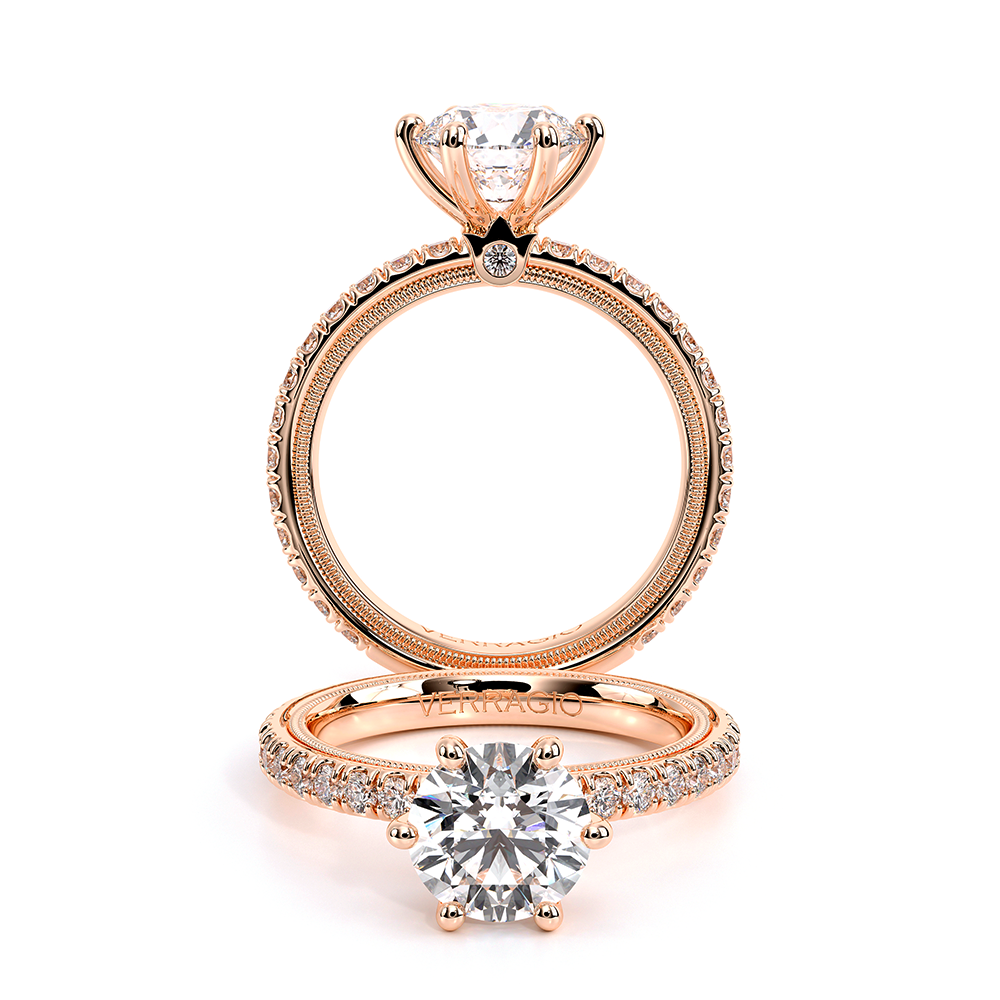 18K Rose Gold Tradition-180R6 Ring