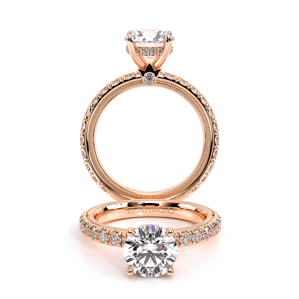 18K Rose Gold Tradition-210DBR Ring