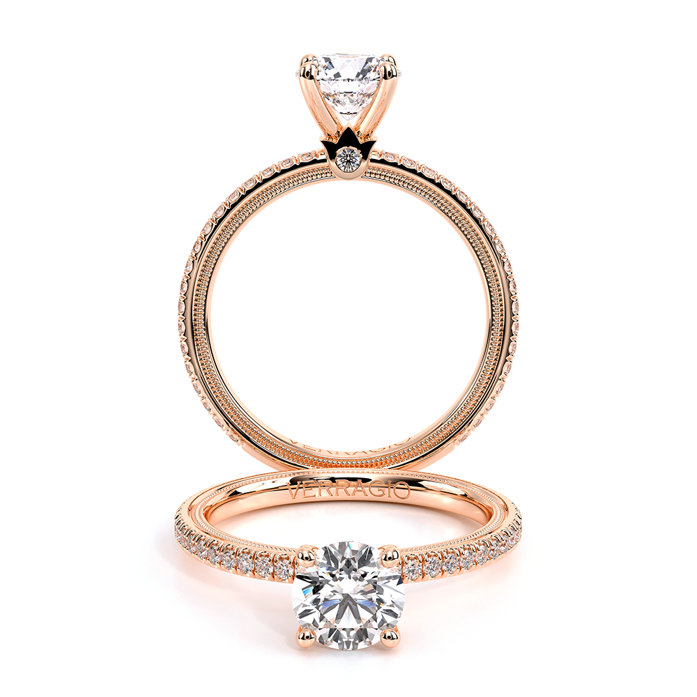 18K Rose Gold Tradition-120R4 Ring